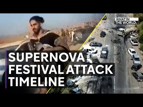 Israel Supernova festival attack - timeline of the massacre