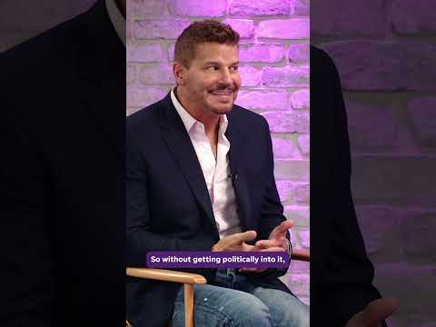 David Boreanaz says military shows are 'tough sells' in Hollywood #Shorts