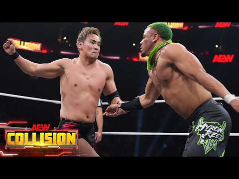 Kazuchika Okada vs Myron Reed - AEW International Title MATCH HIGHLIGHTS | AEW Collision, 4/11/26