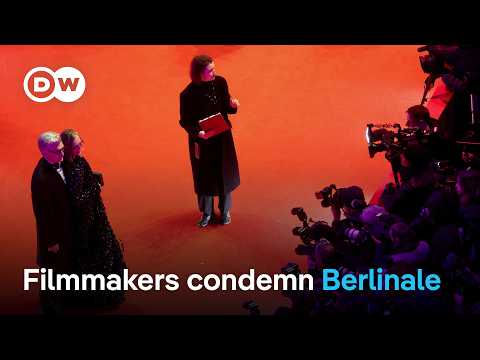 Filmmakers condemn Berlinale film festival for 'silence' over Gaza | DW News