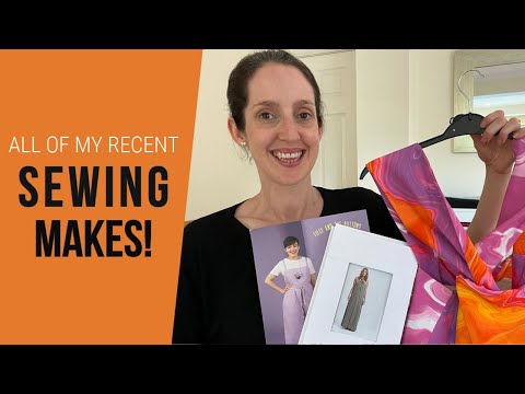 Recent makes & my current summer dress project!