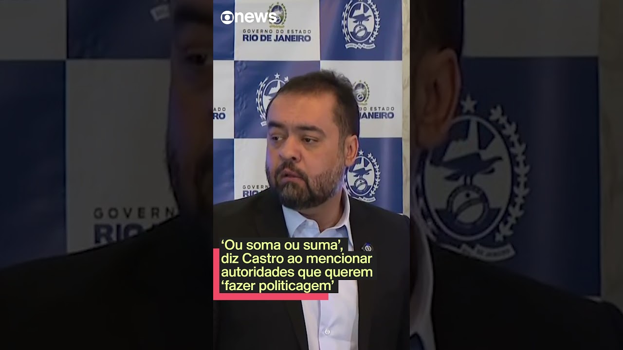 Ou soma ou suma diz Castro ao mencionar autoridades que querem fazer politicagem  TV Online Ou soma ou suma diz Castro ao mencionar autoridades que querem fazer politicagem