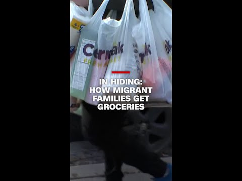 In hiding: How migrant families get groceries