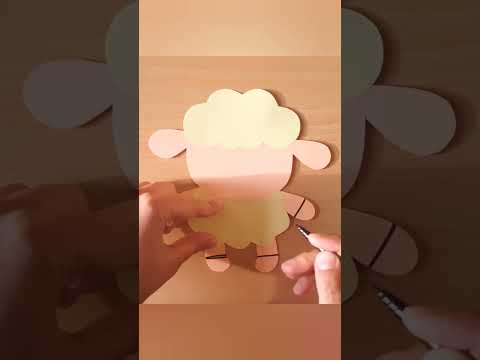 Sheep Craft #diy #craft #art #handmade