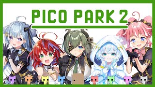 【 PICOPARK2 】こちらは協調性が必要なげーむです🎮！【 季咲あんこ / ななしいんく 】