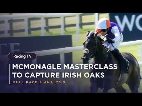 Johanna Walsh sparkles in Juddmonte Irish Oaks! | Full Race | Racing TV