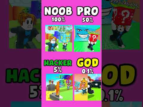 Noob vs Pro vs Hacker vs God  - COPIAS ESCAPE TSUNAMI FOR BRAINROTS