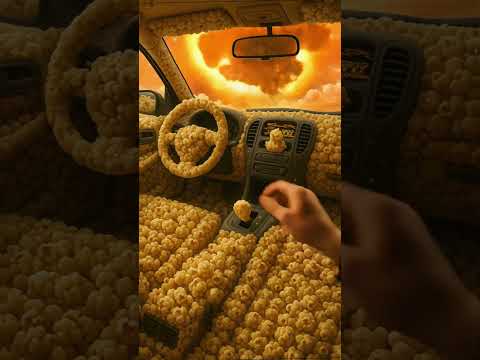Racing Popcorn🍿 #youtubeshorts #shorts #ai #youtube #cute #like #funny #music #baby #shortsfeed