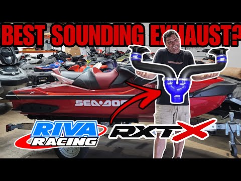 Best Sounding Exhaust for the Sea-Doo RXT-X 325? | RIVA Dual Exhaust Install & Review