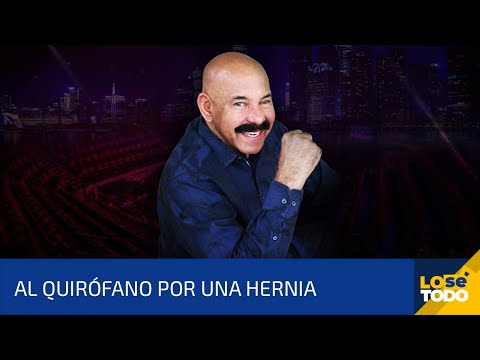 AL QUIRÓFANO POR UNA HERNIA OSCAR D LEON, NOS CUENTA LAS RAZONES QUE LO LLEVARON A LA OPERACIÓN