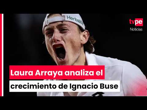 Laura Arraya elogia el gran momento de Ignacio Buse tras ganar y hacer historia en el ATP 500