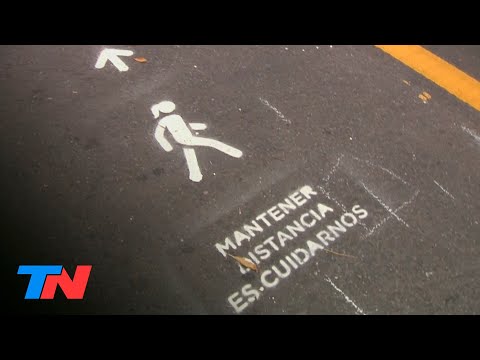 Cuarentena | Nuevo paisaje urbano: en CABA reducen carriles de avenidas para ampliar veredas