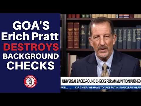 "Another Backdoor Attempt at Registration" - GOA on Ammunition Background Checks