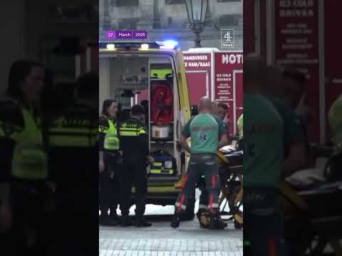 Car explodes in Amsterdam's Dam Square