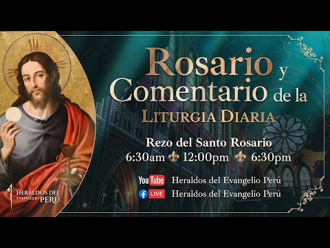 Santo Rosario EN VIVO | Misterios Luminosos | Jueves 3 de Octubre 6:30pm