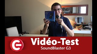 Vido-Test : [VIDEO TEST] Soundblaster G3 - DAC compatible PS4, Switch, MAC et PC ! - 7.1
