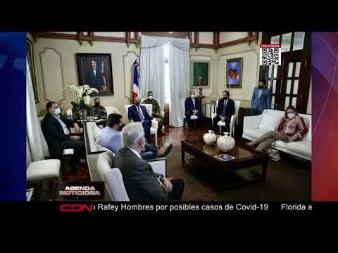 Presidente Medina se reúne con comité emergencia contra Covid-19