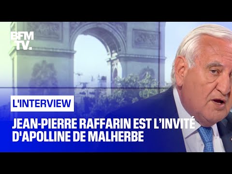 Jean-Pierre Raffarin face à Apolline de Malherbe en direct