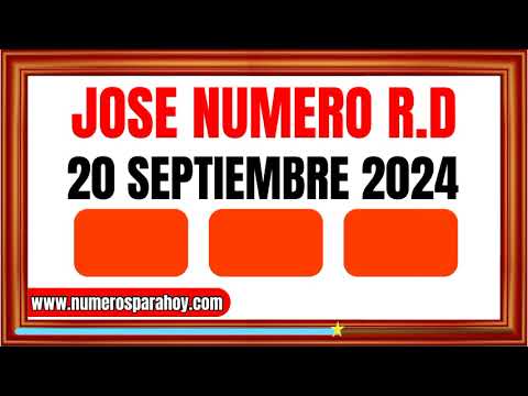 NÚMEROS Ganadores PARA HOY, VIERNES 20 DE SEPTIEMBRE DE 2024 - ¡No te los pierdas!