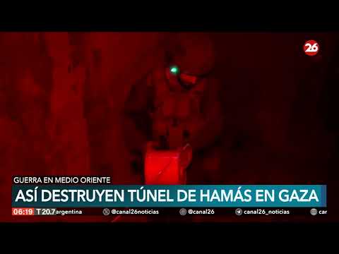 MEDIO ORIENTE | Israel destruyó otro túnel en Gaza