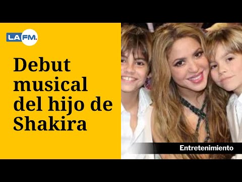 Shakira estuvo en el lanzamiento musical de su hijo