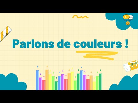 Découvrons ensemble les couleurs en arabe | تعلّم أسماء الألوان باللغة العربية 🎨