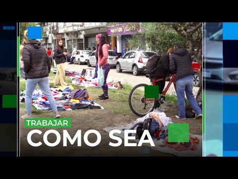 TRABAJAR COMO SEA: salen a vender hasta en el Día del Trabajador - Informe de Gustavo Barco