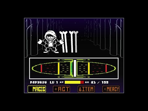 SOMNIPHOBIA dusttale Sans(サンズ)戦(Undertale fangame)