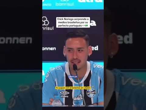 ERICK NORIEGA SORPRENDIÓ EN CONFERENCIA DE PRENSA DE GREMIO AL DOMINAR PERFECTO PORTUGUÉS | Líbero
