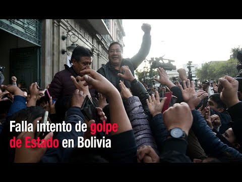 Falla intento de golpe de Estado en Bolivia