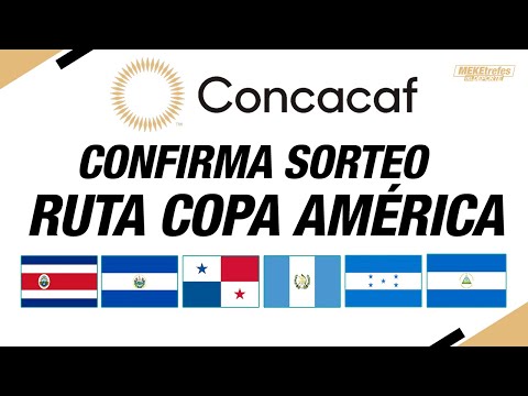 Sorteo Oficial La Ruta Para la Copa América | Concacaf Centroamérica