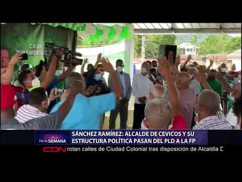 Sánchez Ramírez: alcalde de Cevicos y su estructura política pasan del PLD a la FP