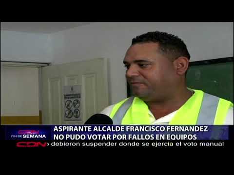 Quejas entre  electores no cesaron en Santo  Domingo Norte