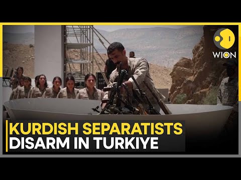 PKK Fighters Lay Down Arms Against Turkiye | Kurdish Militant Commander Seeks Release of the Leader