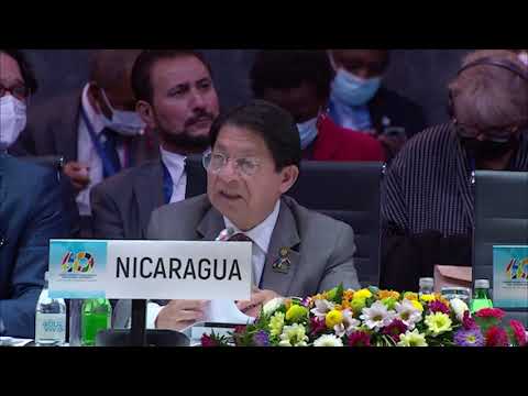 Palabras del Canciller Denis Moncada en la Cumbre Ministerial del Movimiento de Países No Alineados