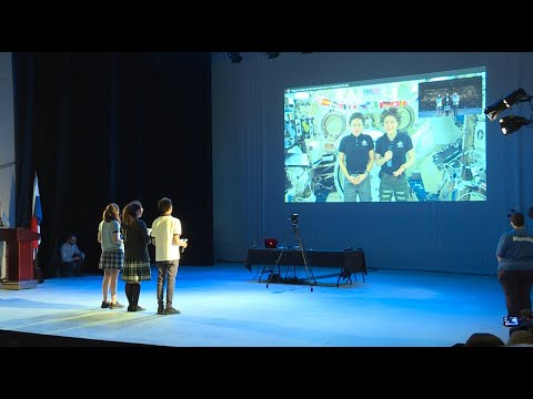 Estudiantes panameños conversaron con astronautas de la ISS