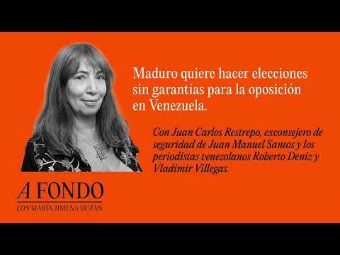 Maduro quiere hacer unas elecciones sin garantías para la oposición en Venezuela.