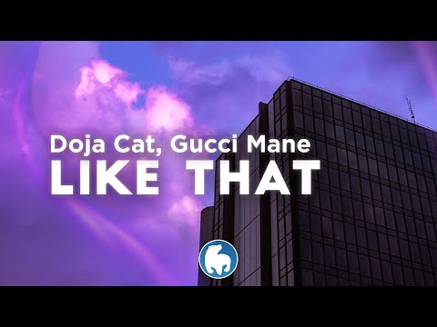 Doja Cat - Like That (Clean - Lyrics) ft. Gucci Mane