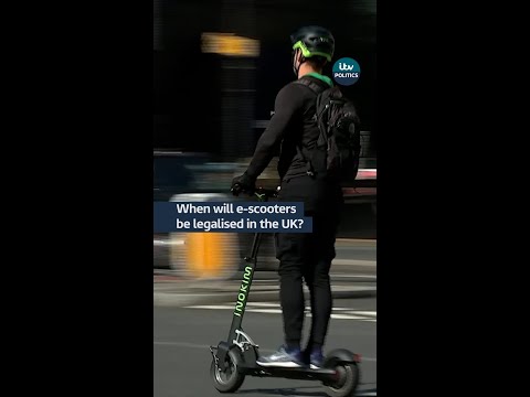 When will the UK legalise e-scooters?