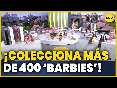 Coleccionista de Barbie tiene más de 400 muñecas