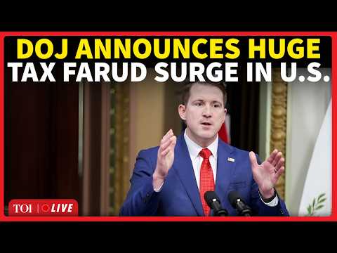 DOJ LIVE | Colin <strong>McDonald</strong> Leads Major Tax Enforcement Announcement On Tax Fraud Surge