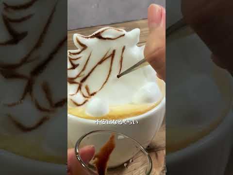 童磨を3Dラテアートにしたら難しすぎた... #Shorts