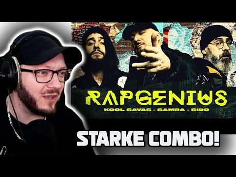 Was für eine starke Combo! Kool Savas - Rap Genius (feat. Sido & Samra) - Reaction