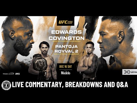 UFC 296: Edwards vs Covington -  Live Commentary, Breakdown, and Q&A