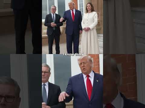 Trump on false starvation in Gaza claim