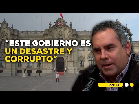 Presidente del partido Libertad Popular critica el desempeño del Gobierno de Dina Boluarte