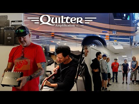 Quilter Labs | The Whole Gary Allan Crew Visits QuilterLabs HQ