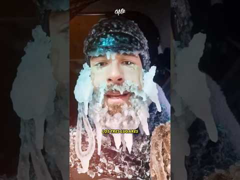 📌 3 Lugares Donde Se Te Congela Hasta La Conciencia (-92°C) 🥶🥶🥶🥶 #curiosidades #chutedkv