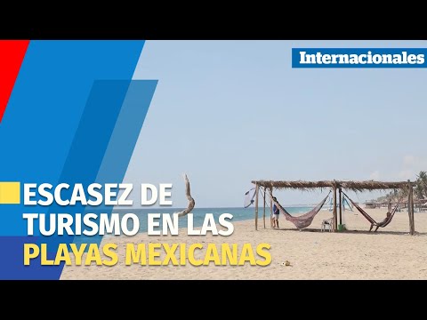 Desolación en las playas mexicanas de Acapulco por el escaso turismo tras el huracán Otis