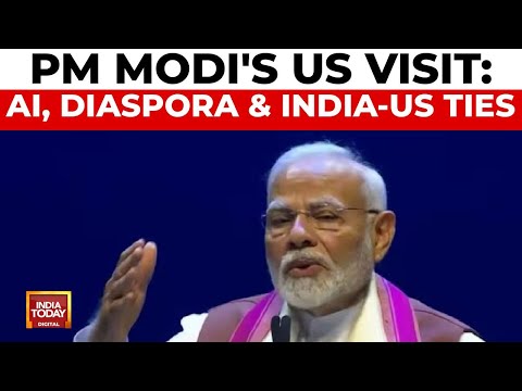 PM Modi's US Visit: Diaspora Event, AI & India-US Relations | India Today
